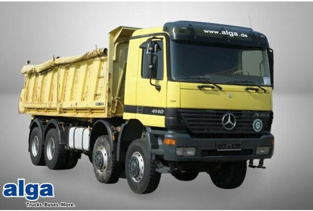 Mercedes-Benz 4140 AK Actros 8x8, Meiler, Allrad, Rollplane - Kravas automašīna pašizgāzējs: foto 1 Mercedes-Benz 4140 AK Actros 8x8, Meiler, Allrad, Rollplane - Kravas automašīna pašizgāzējs: foto 1