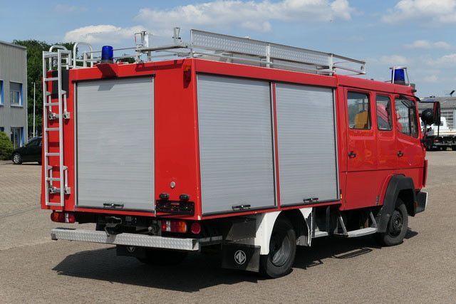 Mercedes-Benz 814 F/Feuerwehr/Pumpe/9 Sitze - Ugunsdzēsēju mašīna, Kravas-pasažieru furgons: foto 4 Mercedes-Benz 814 F/Feuerwehr/Pumpe/9 Sitze - Ugunsdzēsēju mašīna, Kravas-pasažieru furgons: foto 4