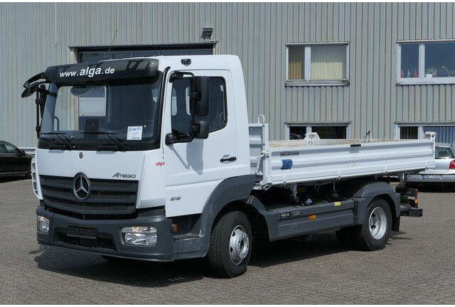 Mercedes-Benz 818 K Atego 4x2, Meiller, 19tkm, 2x AHK, Klima - Kravas automašīna pašizgāzējs: foto 4 Mercedes-Benz 818 K Atego 4x2, Meiller, 19tkm, 2x AHK, Klima - Kravas automašīna pašizgāzējs: foto 4