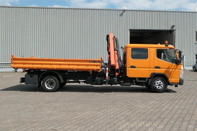 Mitsubishi Fuso Canter 7C18D, Palfinger PK 7001-KA, DOKA - Komercauto pašizgāzējs, Kravas-pasažieru furgons: foto 2 Mitsubishi Fuso Canter 7C18D, Palfinger PK 7001-KA, DOKA - Komercauto pašizgāzējs, Kravas-pasažieru furgons: foto 2