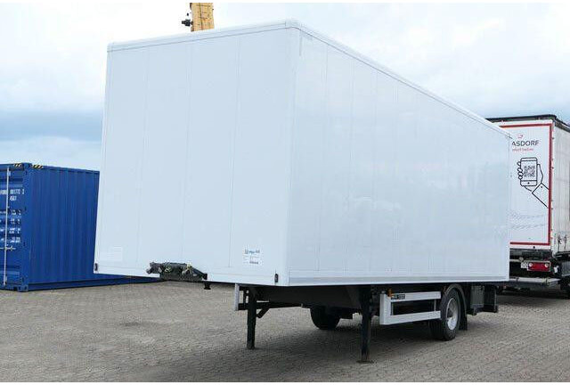 PAGENKOPF MSL 6, 1-Achser, Verzinkt, LBW, Luftf. - Puspiekabe slēgtā virsbūve: foto 3 PAGENKOPF MSL 6, 1-Achser, Verzinkt, LBW, Luftf. - Puspiekabe slēgtā virsbūve: foto 3