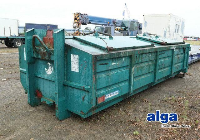 Restmüll-Gewerbemüllcontainer, 15m³, - Pacēlājs ar āķi: foto 1 Restmüll-Gewerbemüllcontainer, 15m³, - Pacēlājs ar āķi: foto 1