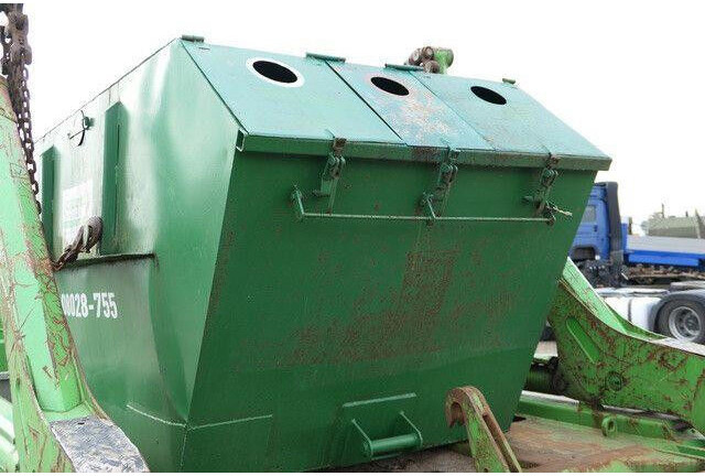 Sammelbehälter, Glascontainer, Absetzcontainer - Kravas automašīna - kabeļu sistēma: foto 3 Sammelbehälter, Glascontainer, Absetzcontainer - Kravas automašīna - kabeļu sistēma: foto 3