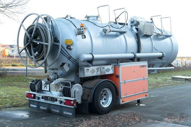 Puspiekabe cisterna Saug Truck XXL 18,Kanalreiniger,Pumpe,Alu-Felgen: foto 17