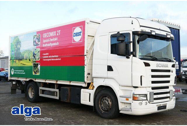 Scania R 420 LB4X2, Schwenkwand, LBW 2,0to., Retarder - Kravas automašīna ar slēgto virsbūvi: foto 4 Scania R 420 LB4X2, Schwenkwand, LBW 2,0to., Retarder - Kravas automašīna ar slēgto virsbūvi: foto 4