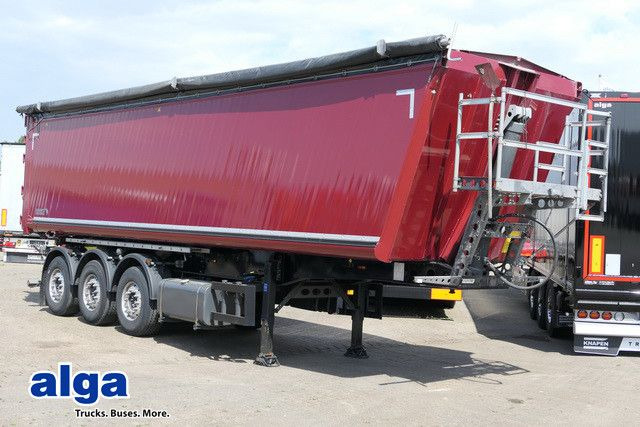 Schmitz Cargobull SKI 24 SL 9.6/Kombitüren/51 cbm./Wassertank - Puspiekabe pašizgāzējs: foto 1 Schmitz Cargobull SKI 24 SL 9.6/Kombitüren/51 cbm./Wassertank - Puspiekabe pašizgāzējs: foto 1