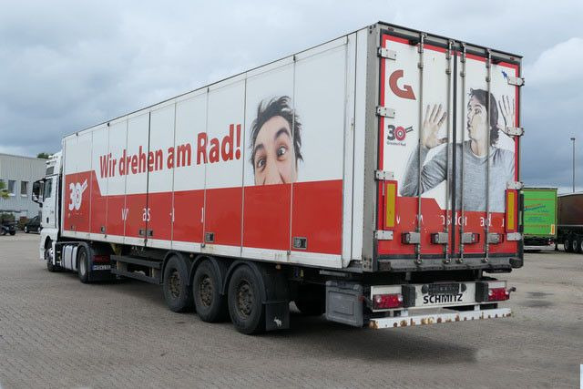 Schmitz Cargobull SKO 24, Faltwand, Seitentüren,Isoliert,Luft-Lift - Puspiekabe slēgtā virsbūve: foto 5 Schmitz Cargobull SKO 24, Faltwand, Seitentüren,Isoliert,Luft-Lift - Puspiekabe slēgtā virsbūve: foto 5