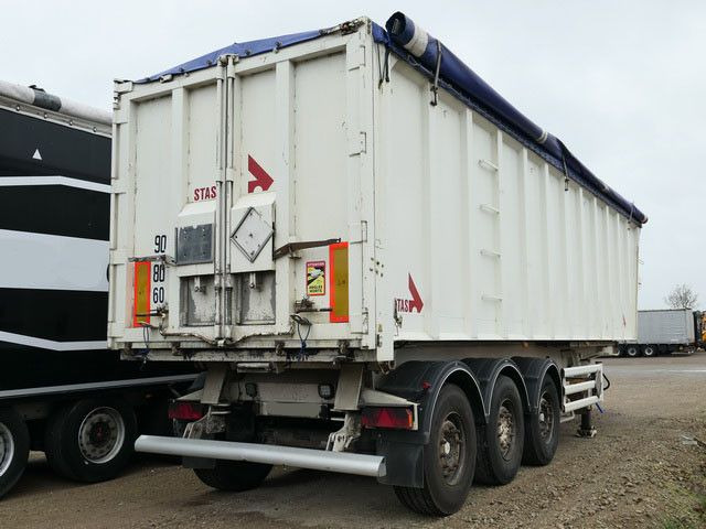 Stas S339CX, Alu, 50m³, Kombitür,Getreide,Alu-Chassis - Puspiekabe pašizgāzējs: foto 5 Stas S339CX, Alu, 50m³, Kombitür,Getreide,Alu-Chassis - Puspiekabe pašizgāzējs: foto 5