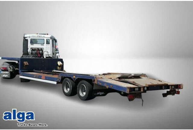 TANG 2-Achs, Rampen, SAF, Tiefbett 8,5mtr. - Puspiekabe zema profila platforma: foto 1 TANG 2-Achs, Rampen, SAF, Tiefbett 8,5mtr. - Puspiekabe zema profila platforma: foto 1