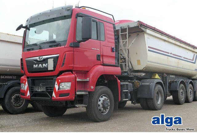 MAN 18.430 TGS BLS 4x4, Allrad, Hydraulik, Klima - Vilcējs: foto 1 MAN 18.430 TGS BLS 4x4, Allrad, Hydraulik, Klima - Vilcējs: foto 1