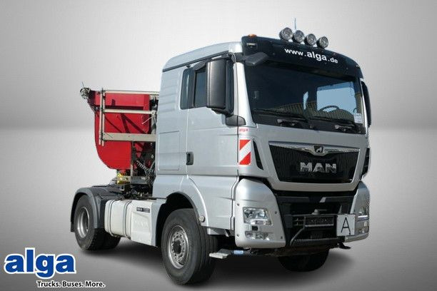 MAN 18.510 TGX 4x4, Hydro-Drive, Hydr., Klima, Navi - Vilcējs: foto 1 MAN 18.510 TGX 4x4, Hydro-Drive, Hydr., Klima, Navi - Vilcējs: foto 1