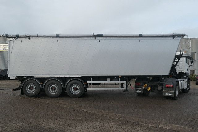 Wielton NW-3 Bulk Master, Alu, 55m³, Kombitür, Luft-Lift - Puspiekabe pašizgāzējs: foto 2 Wielton NW-3 Bulk Master, Alu, 55m³, Kombitür, Luft-Lift - Puspiekabe pašizgāzējs: foto 2