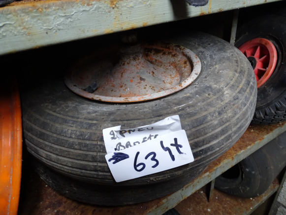 2 Roues de brouette, 2 Roues de diable, Jante plastique - Ritenis - Traktors: foto 3 2 Roues de brouette, 2 Roues de diable, Jante plastique - Ritenis - Traktors: foto 3