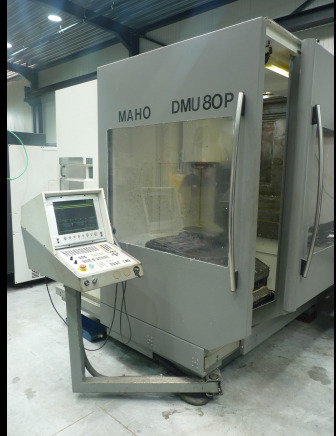 CNC Fraiseuse 5 axes simultanés Deckel Maho DMU 80P - Frēzmašīna: foto 1 CNC Fraiseuse 5 axes simultanés Deckel Maho DMU 80P - Frēzmašīna: foto 1