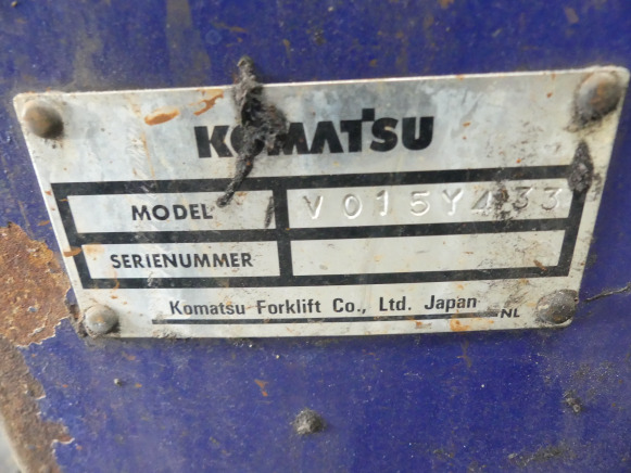 Chariot élévateur Komatsu FD15T-17 - Autokrāvējs: foto 4 Chariot élévateur Komatsu FD15T-17 - Autokrāvējs: foto 4
