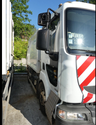 REF:1338 - Camion poubelle Renault Midlum 190DXI (2011-140.758 km) - Atkritumu vedējs: foto 3 REF:1338 - Camion poubelle Renault Midlum 190DXI (2011-140.758 km) - Atkritumu vedējs: foto 3