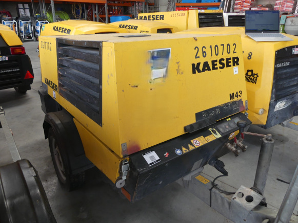 REF:2610 - Compresseur tractable Kaeser M43 - Gaisa kompresors: foto 3 REF:2610 - Compresseur tractable Kaeser M43 - Gaisa kompresors: foto 3