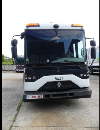 REF:5446 - Camion poubelle Renault Access (2013-192.146 km) - Atkritumu vedējs: foto 3 REF:5446 - Camion poubelle Renault Access (2013-192.146 km) - Atkritumu vedējs: foto 3