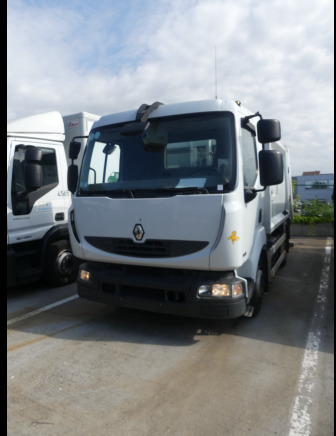 REF:68419 - Camion poubelle Renault Midlum 180DXI (2013-150.066 km) - Atkritumu vedējs: foto 1 REF:68419 - Camion poubelle Renault Midlum 180DXI (2013-150.066 km) - Atkritumu vedējs: foto 1
