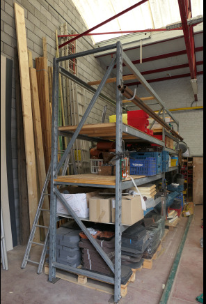 Racks à palettes galvanisé - Noliktavas plaukts: foto 2 Racks à palettes galvanisé - Noliktavas plaukts: foto 2