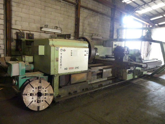 Tour à métaux CNC Tacchi HD1200 CNC - Metāla virpa: foto 1 Tour à métaux CNC Tacchi HD1200 CNC - Metāla virpa: foto 1