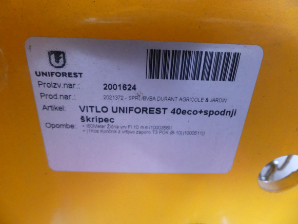 Treuil forestier Uniforest 40Eco - Vinča - Meža tehnika: foto 5 Treuil forestier Uniforest 40Eco - Vinča - Meža tehnika: foto 5