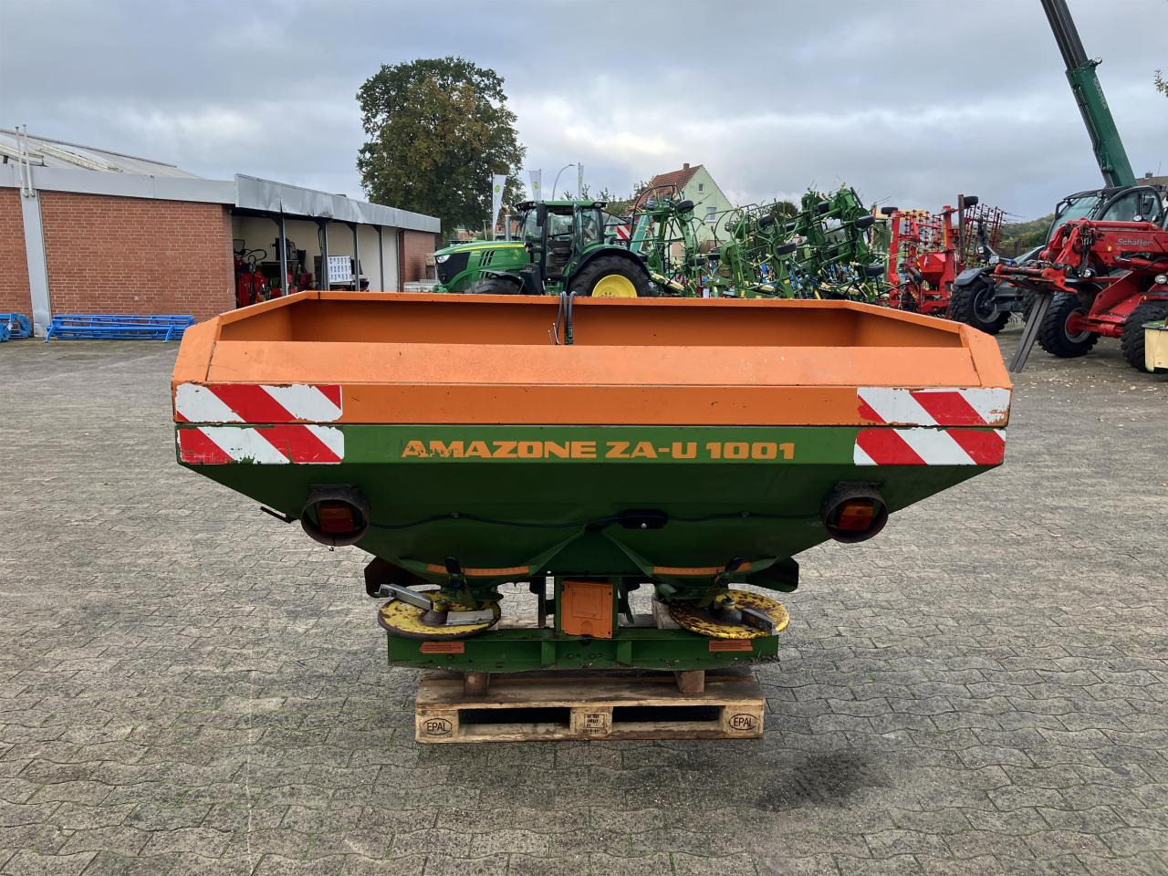 Amazone ZA-U 1001 - Minerālmēslu izkliedētājs: foto 3 Amazone ZA-U 1001 - Minerālmēslu izkliedētājs: foto 3
