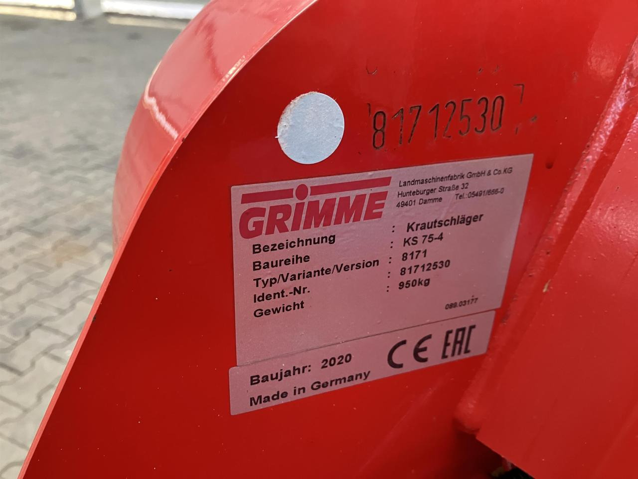Grimme KS 75-4 - Kartupeļu kombains: foto 5 Grimme KS 75-4 - Kartupeļu kombains: foto 5