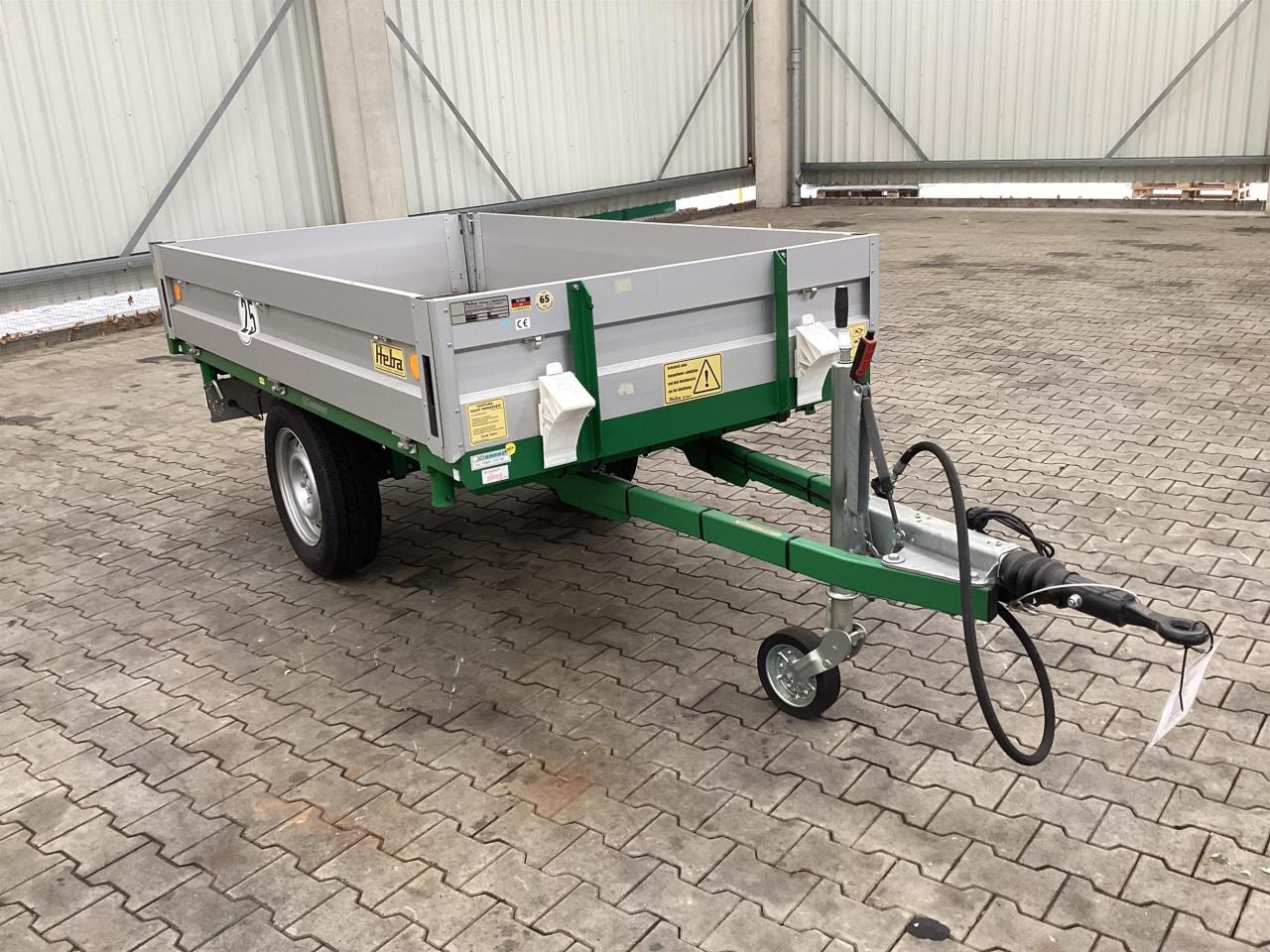 Heba Fahrzeugbau 2513 3/SK 2,5 - Piekabe pašizgāzējs: foto 1 Heba Fahrzeugbau 2513 3/SK 2,5 - Piekabe pašizgāzējs: foto 1