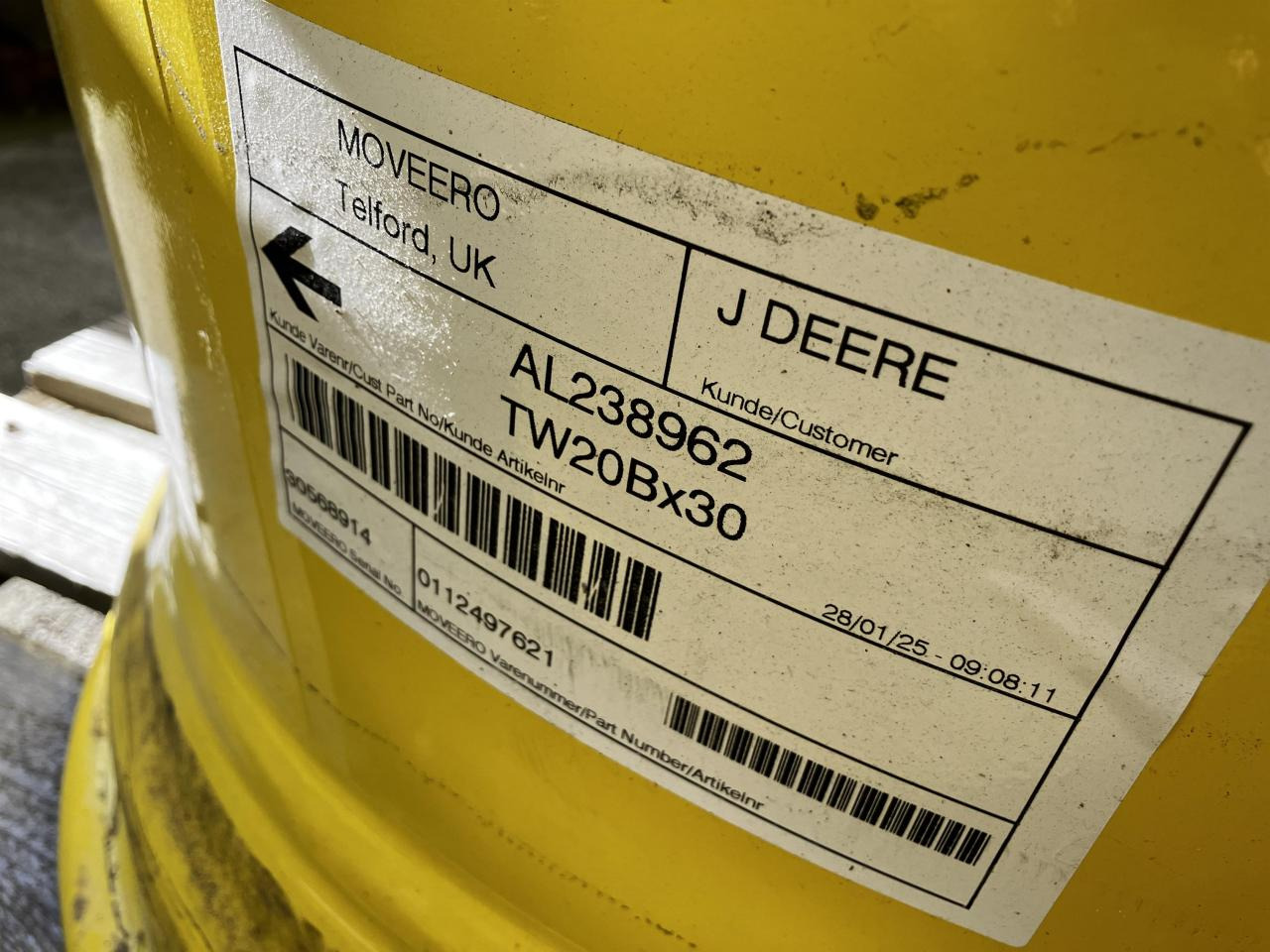 John Deere 20x30 - Riepa - Lauksaimniecības tehnika: foto 3 John Deere 20x30 - Riepa - Lauksaimniecības tehnika: foto 3