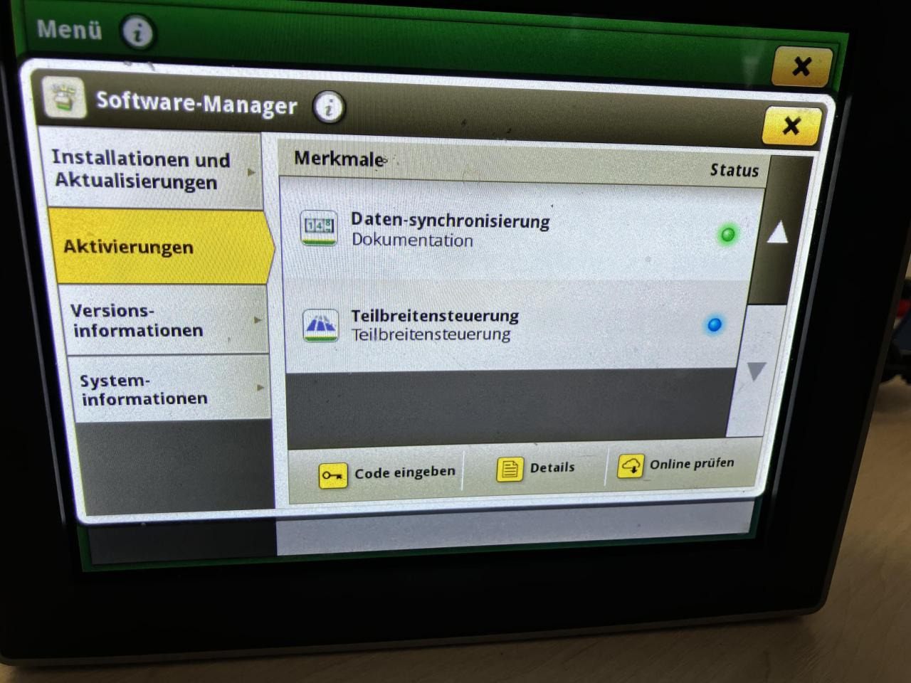 John Deere 4240 Display - Navigācijas sistēma - Lauksaimniecības tehnika: foto 5 John Deere 4240 Display - Navigācijas sistēma - Lauksaimniecības tehnika: foto 5