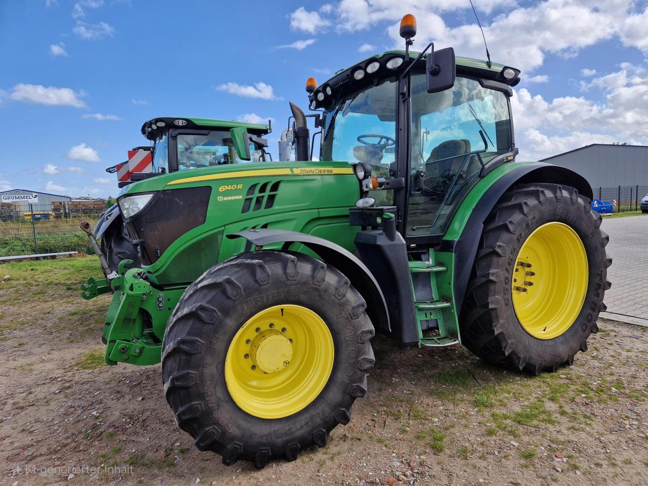John Deere 6140R - Traktors: foto 1 John Deere 6140R - Traktors: foto 1