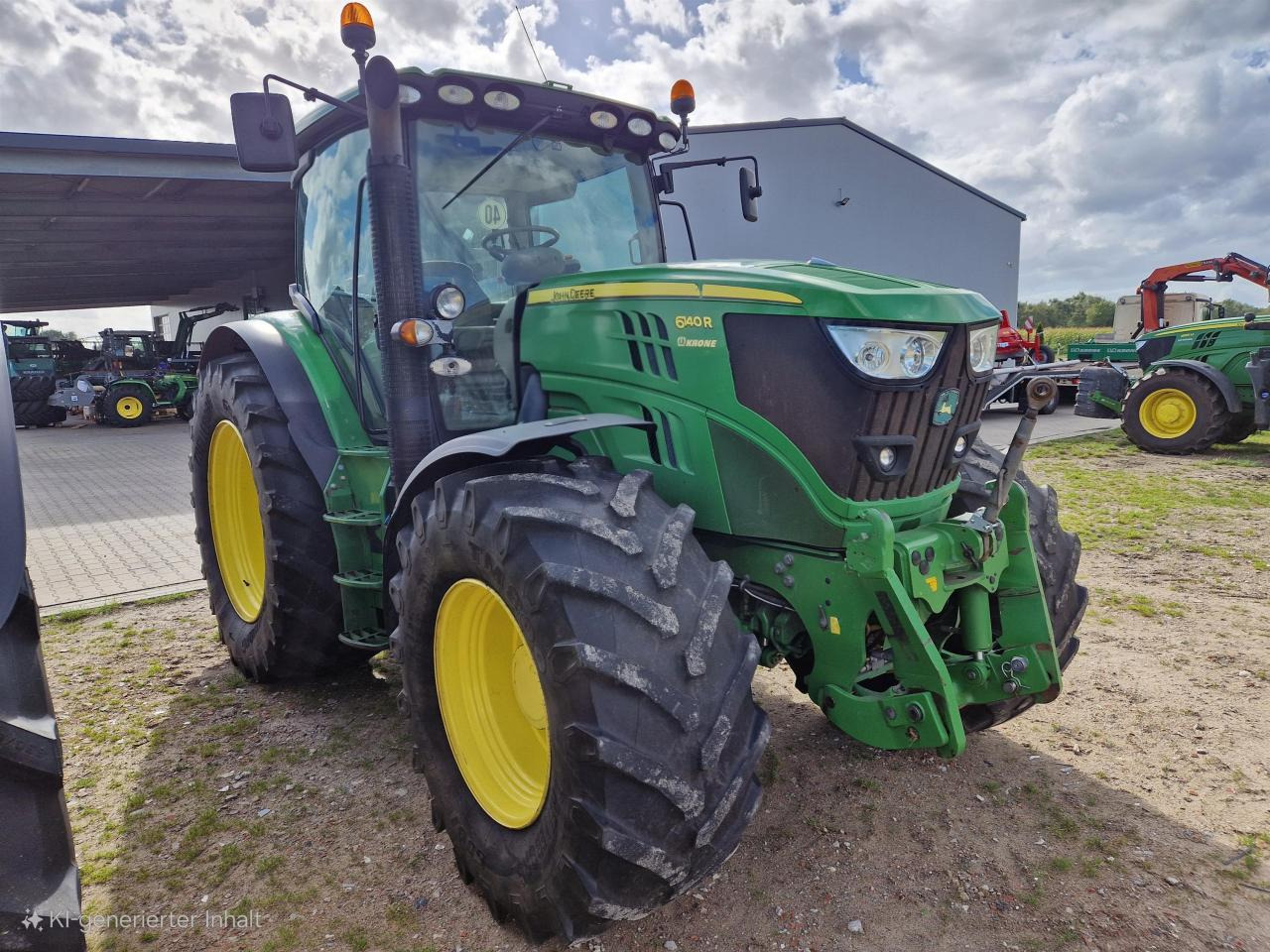 John Deere 6140R - Traktors: foto 2 John Deere 6140R - Traktors: foto 2