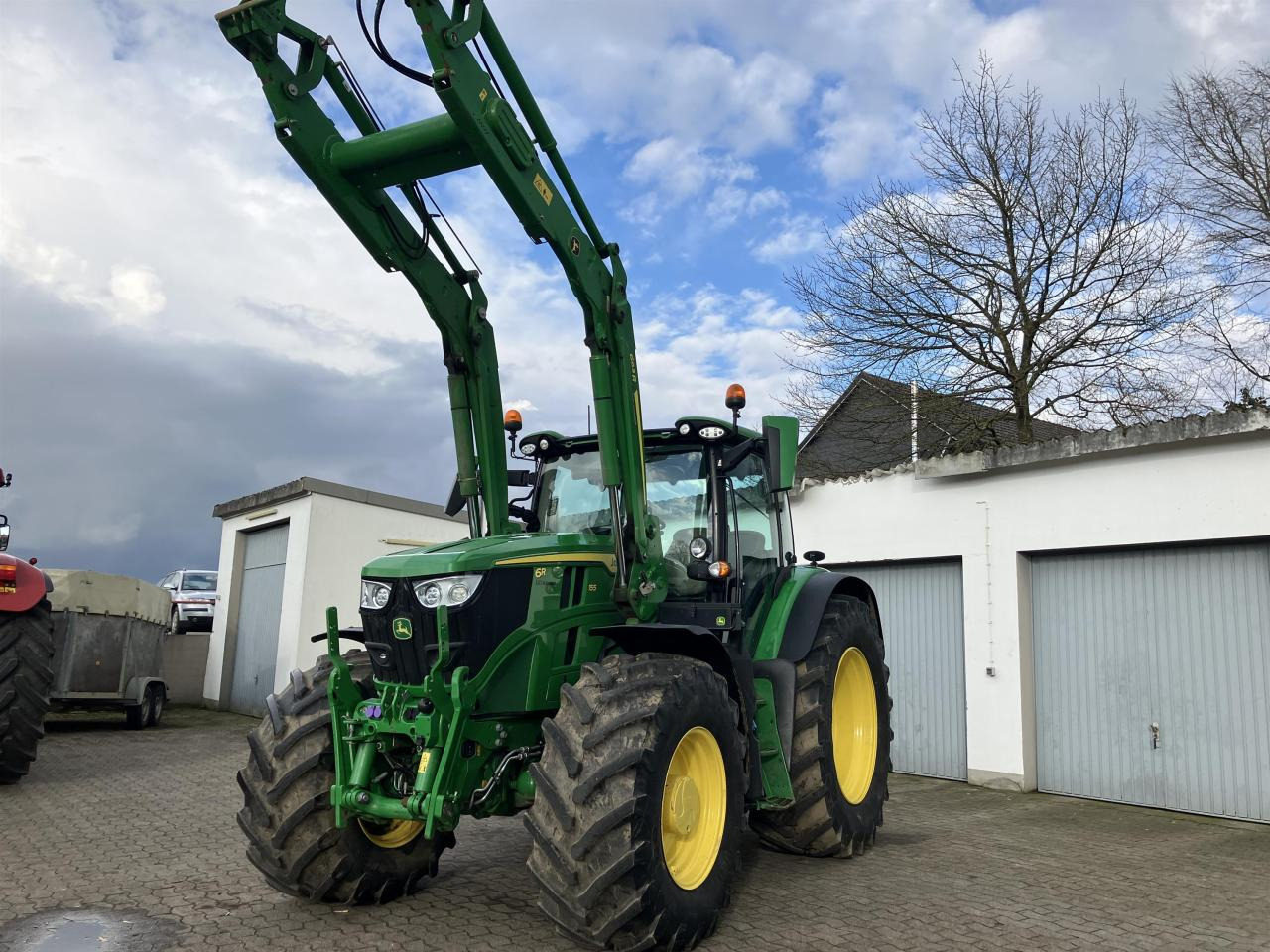 John Deere 6R 155 - Traktors: foto 3 John Deere 6R 155 - Traktors: foto 3