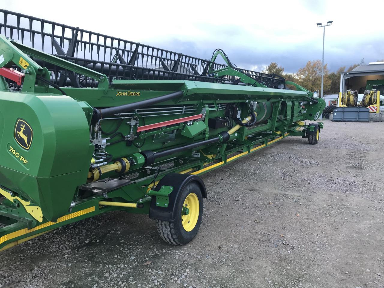 John Deere 740 Premium Flow - Lopbarības kombaina papildaprīkojums: foto 2 John Deere 740 Premium Flow - Lopbarības kombaina papildaprīkojums: foto 2