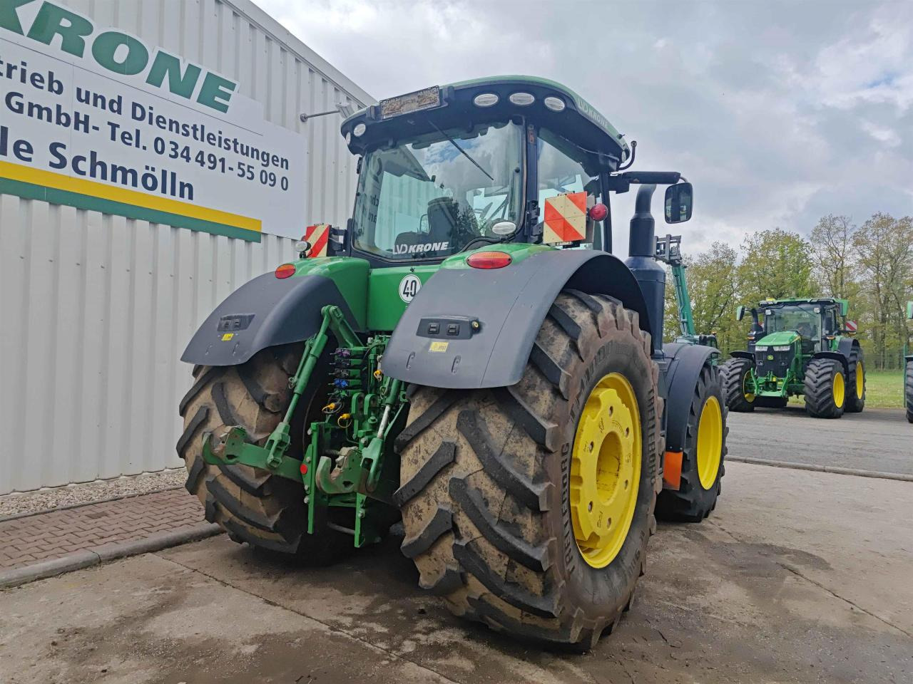 John Deere 8400R - Traktors: foto 4 John Deere 8400R - Traktors: foto 4
