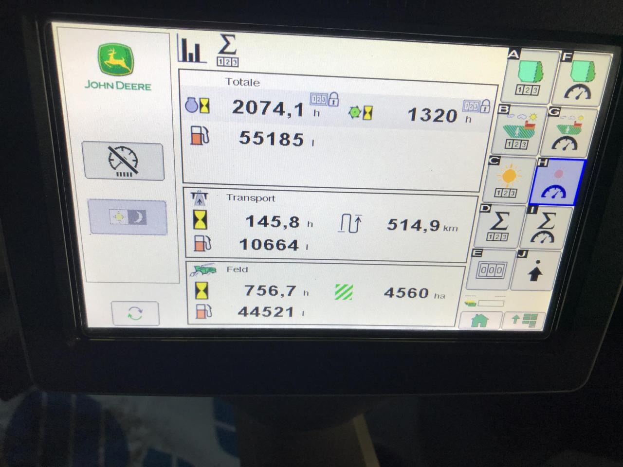 Lopbarības kombains John Deere 9800i: foto 9