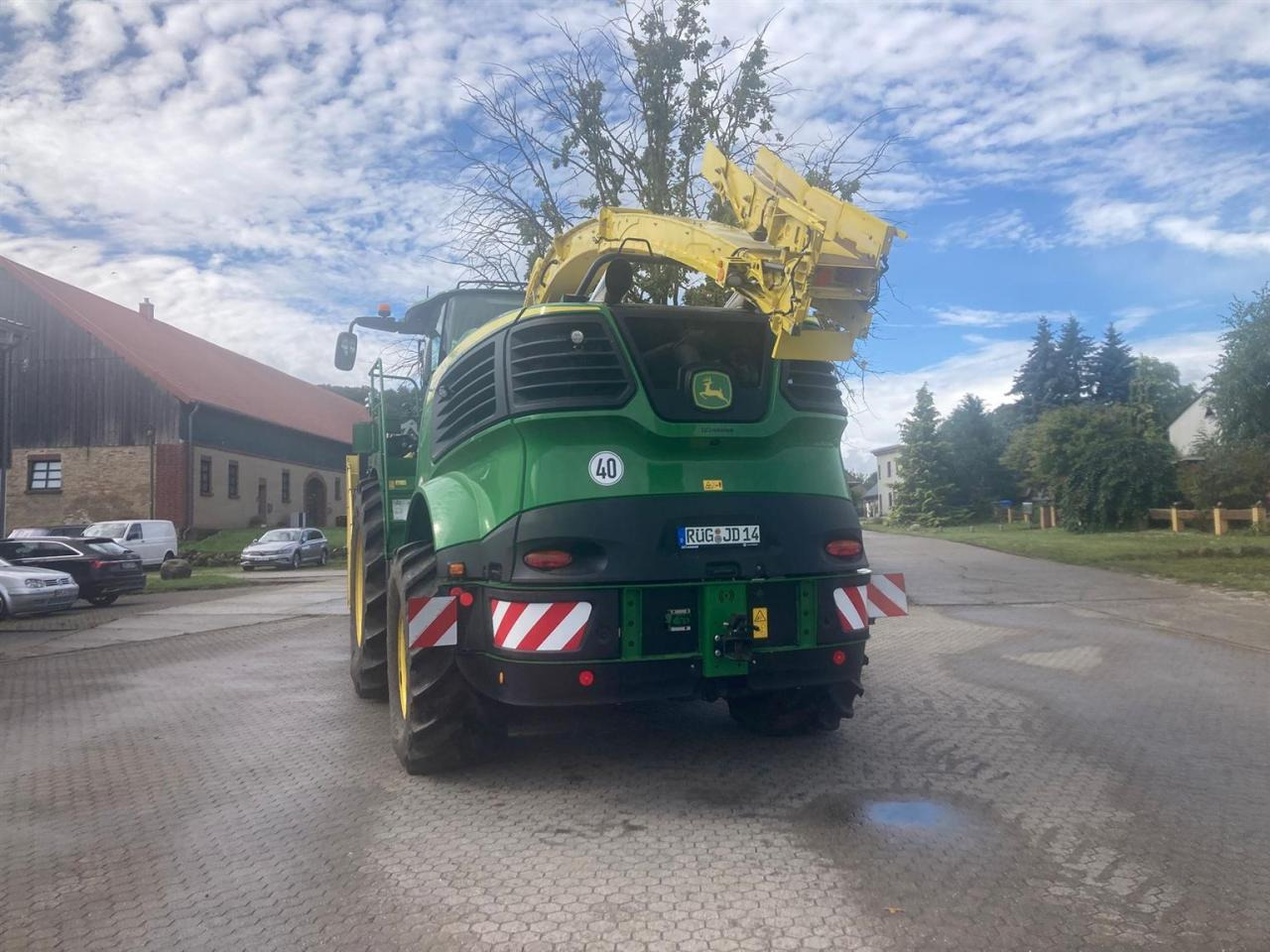 Lopbarības kombains John Deere 9900i: foto 6
