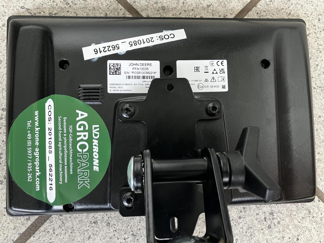 John Deere G5 Plus Zusatzdisplay - Navigācijas sistēma - Lauksaimniecības tehnika: foto 3 John Deere G5 Plus Zusatzdisplay - Navigācijas sistēma - Lauksaimniecības tehnika: foto 3