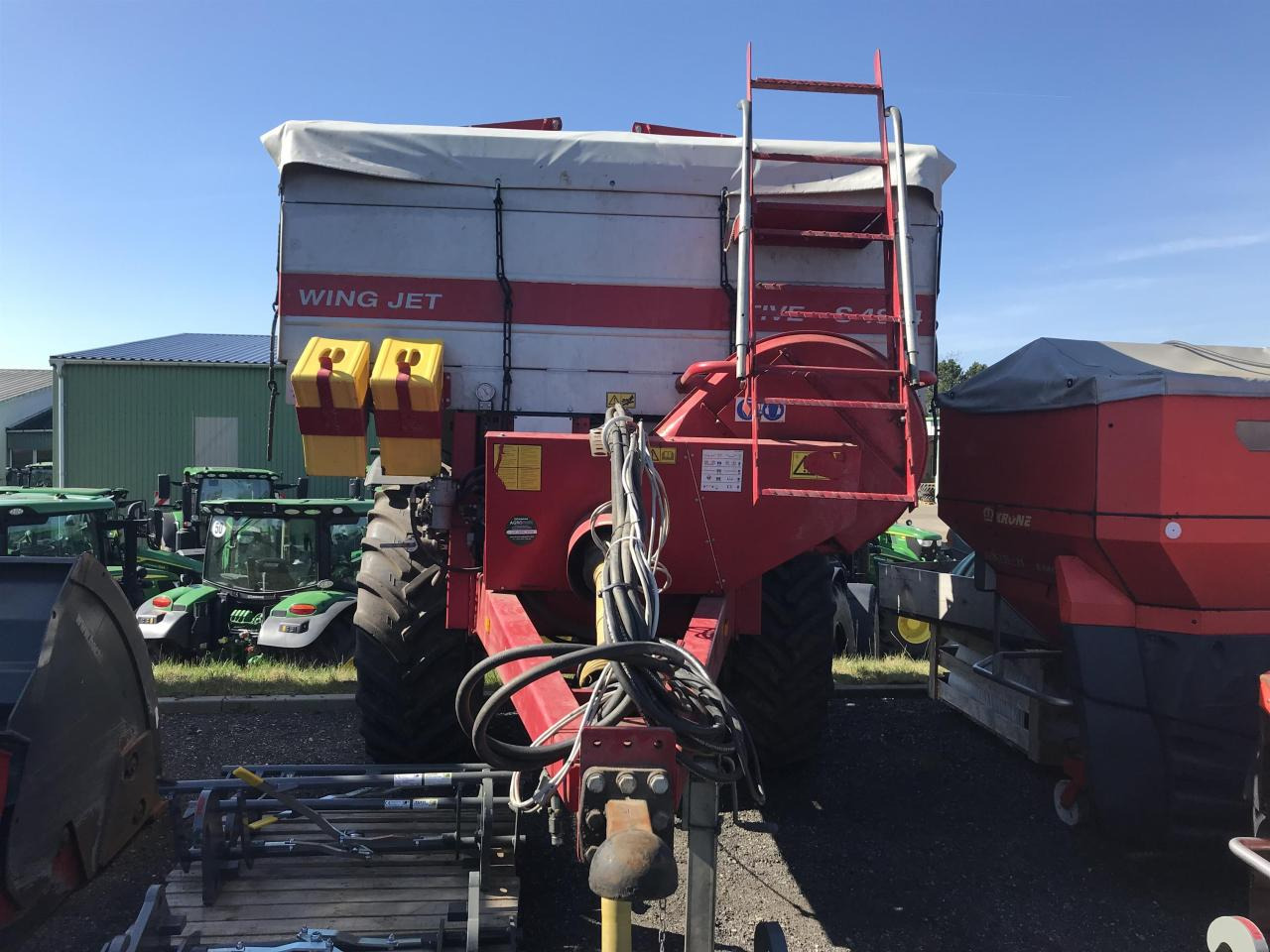 Kongskilde Wing Jet S4824 - Minerālmēslu izkliedētājs: foto 3 Kongskilde Wing Jet S4824 - Minerālmēslu izkliedētājs: foto 3