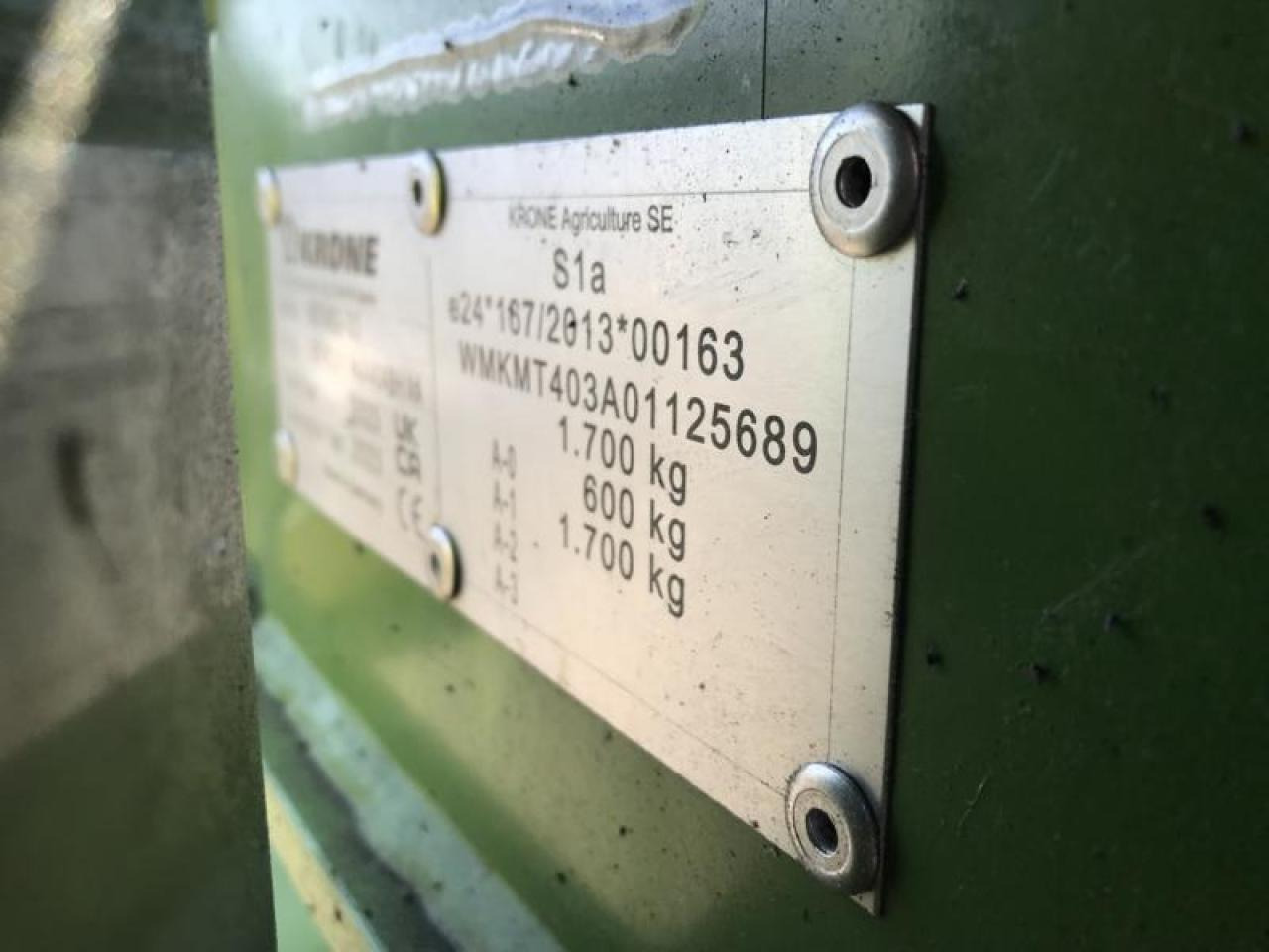 Pļāvējs Krone EC TS 320 CV: foto 15