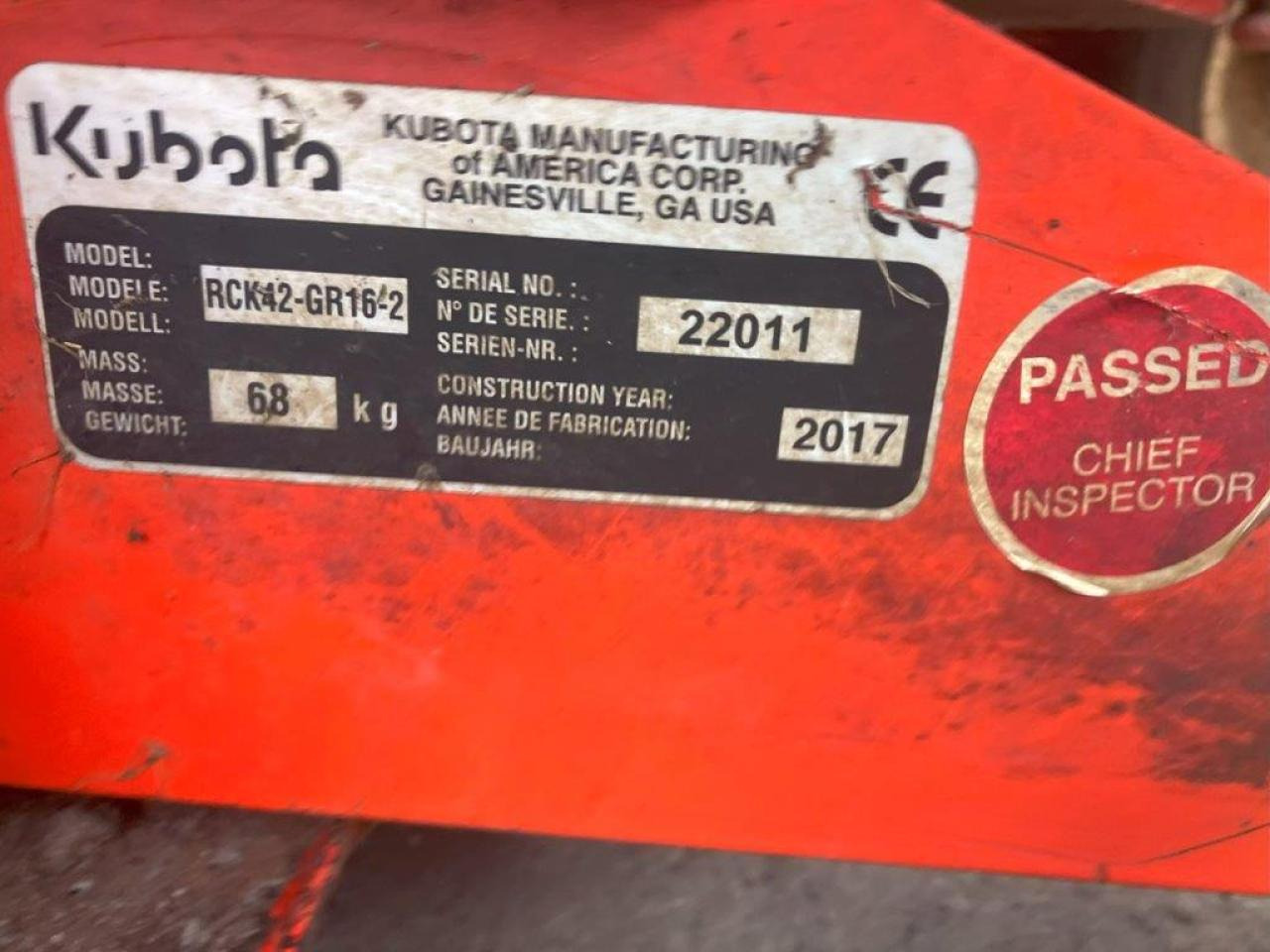 Kubota GR1600-ID-II - Zāles pļāvējs: foto 2 Kubota GR1600-ID-II - Zāles pļāvējs: foto 2
