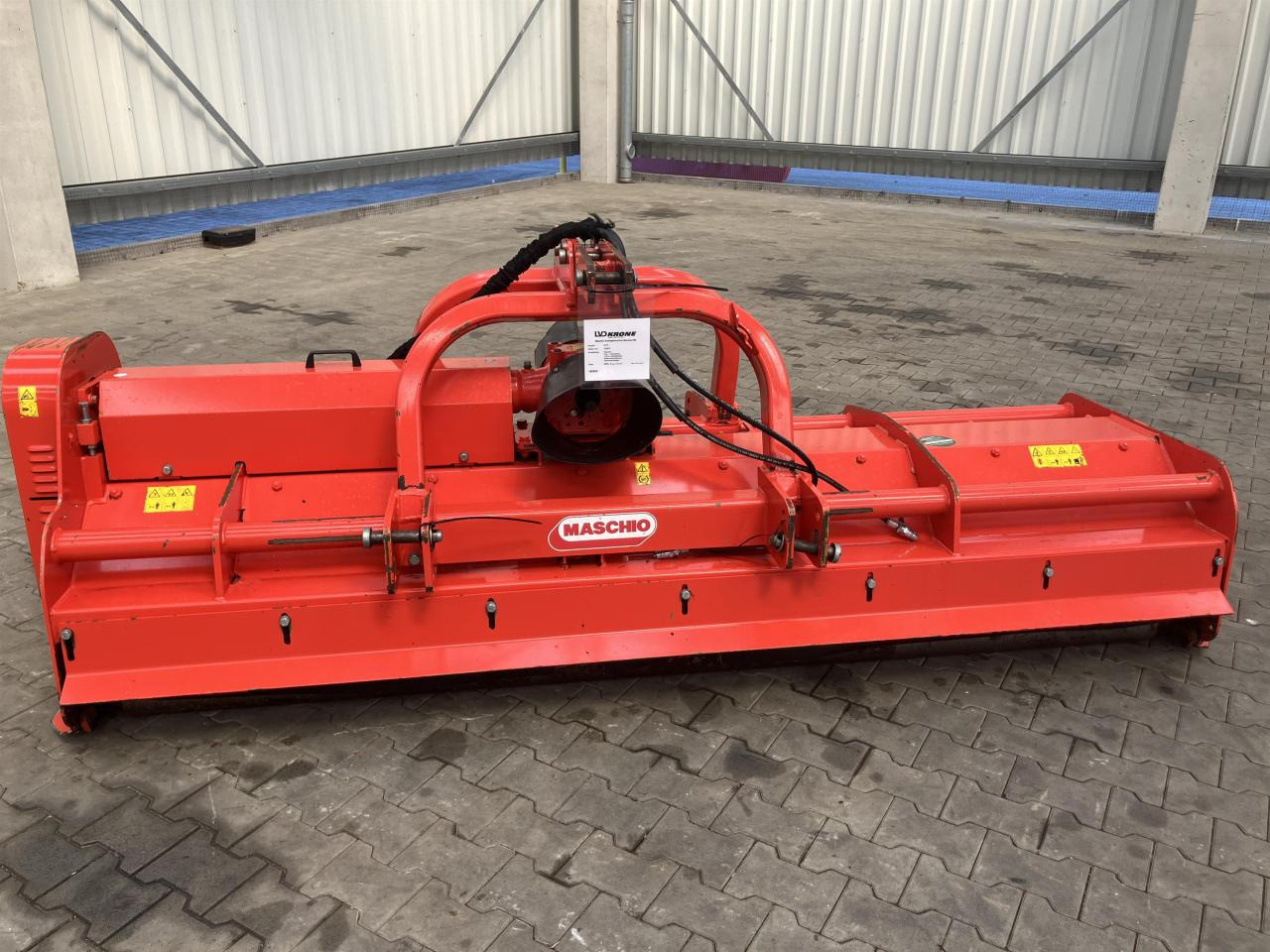 Maschio Bisonte 280 - Pļaujmašīna-smalcinātājs: foto 1 Maschio Bisonte 280 - Pļaujmašīna-smalcinātājs: foto 1
