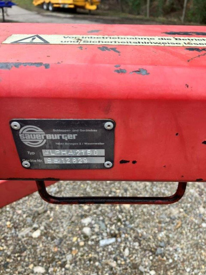 Sauerburger Alpha 2150 līzingu Sauerburger Alpha 2150: foto 8