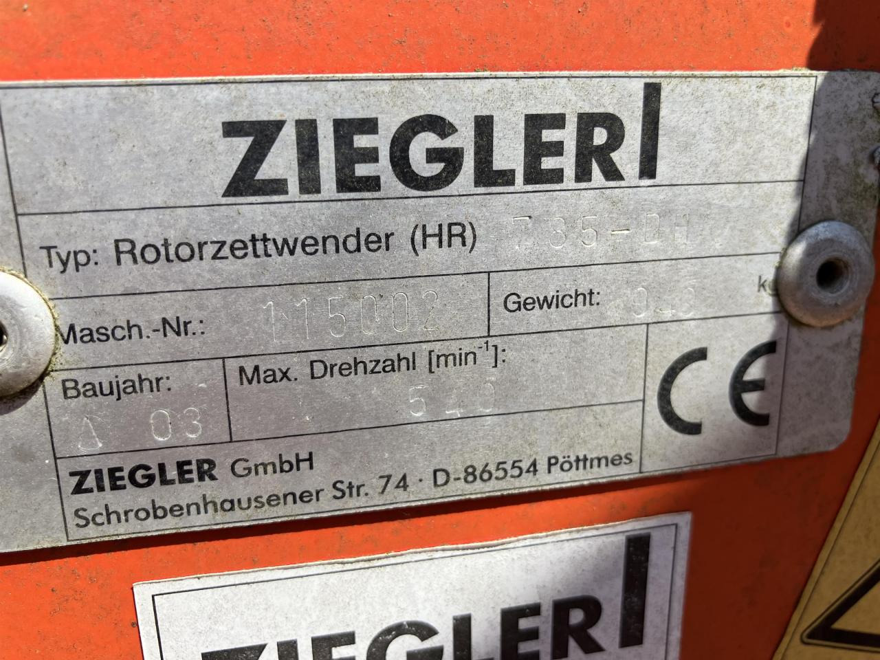 Ziegler HR785DH - Vālotājs/ Ārdītājs: foto 5 Ziegler HR785DH - Vālotājs/ Ārdītājs: foto 5
