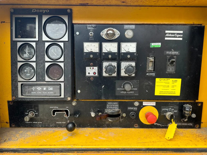 Atlas-Copco Komatsu 40 kVA Silent generatorset - Elektroģenerators: foto 3 Atlas-Copco Komatsu 40 kVA Silent generatorset - Elektroģenerators: foto 3