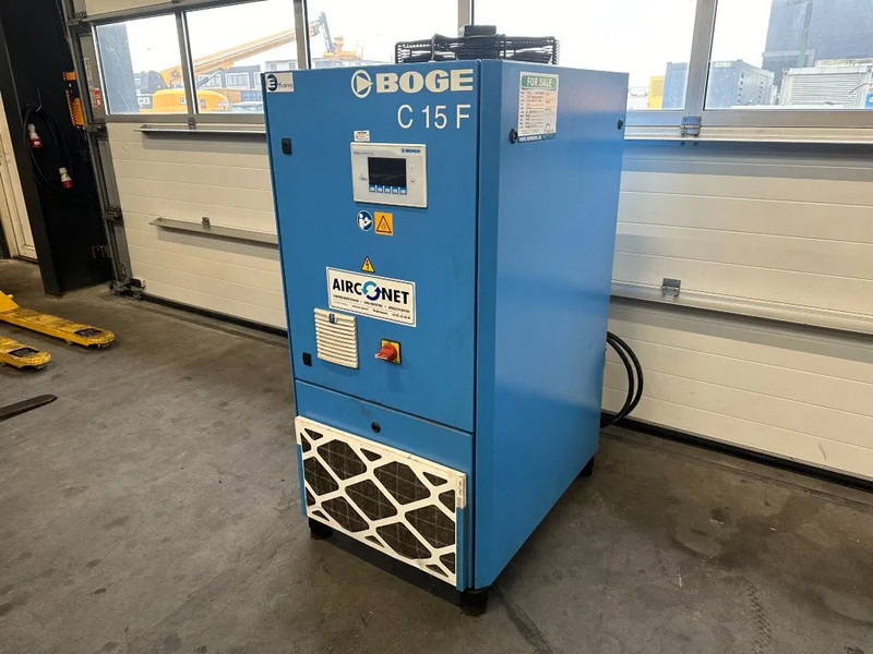 Boge C15F - 15 KW frequentiegeregelde schroefcompressor - Gaisa kompresors: foto 2 Boge C15F - 15 KW frequentiegeregelde schroefcompressor - Gaisa kompresors: foto 2