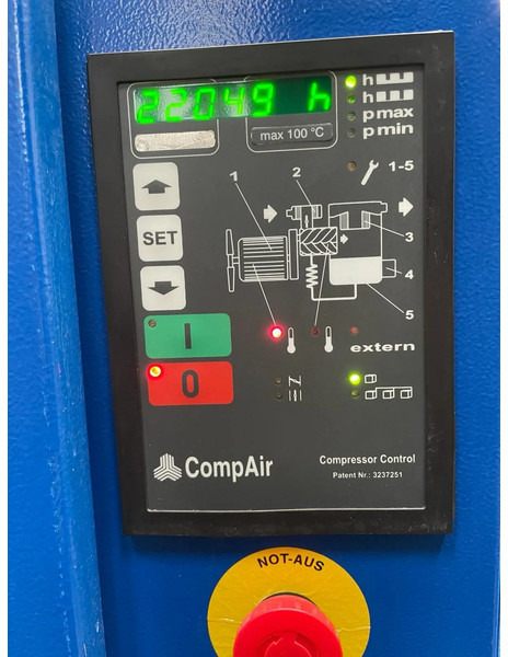 Compair MSK-G22 Elektrische Schroefcompressor 22 kW 3000 L / min 10 Bar - Gaisa kompresors: foto 5 Compair MSK-G22 Elektrische Schroefcompressor 22 kW 3000 L / min 10 Bar - Gaisa kompresors: foto 5