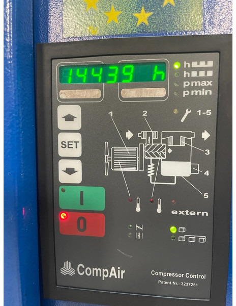 Compair MSK-G22 Elektrische Schroefcompressor 22 kW 3000 L / min 10 Bar - Gaisa kompresors: foto 5 Compair MSK-G22 Elektrische Schroefcompressor 22 kW 3000 L / min 10 Bar - Gaisa kompresors: foto 5