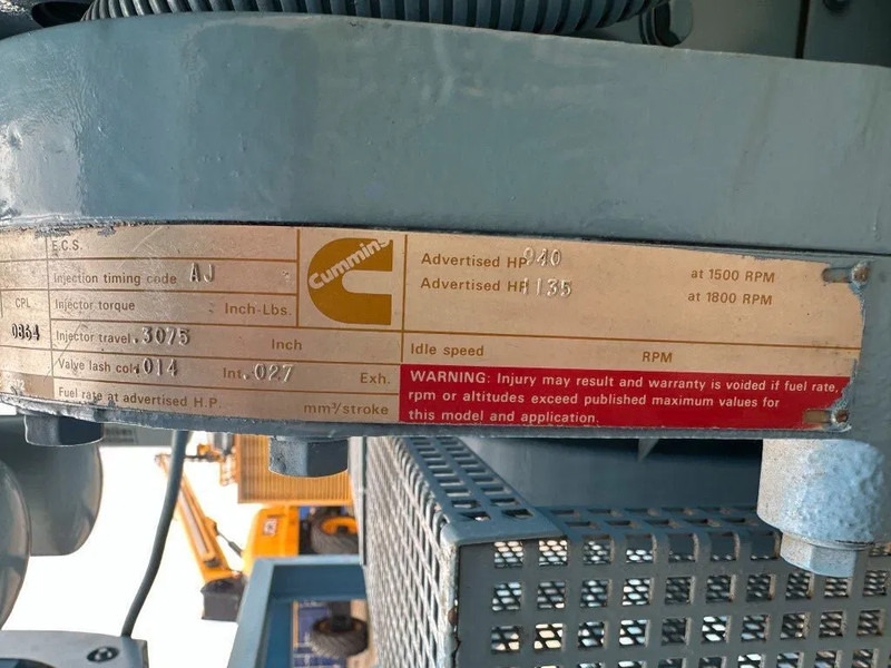 Elektroģenerators Cummins KTA 38 G1 Leroy Somer 800 kVA noodstroom generatorset as New ! 123 hours !: foto 15